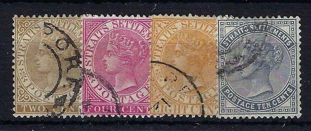 Image of Malaysia-Straits Settlements 50/3 FU